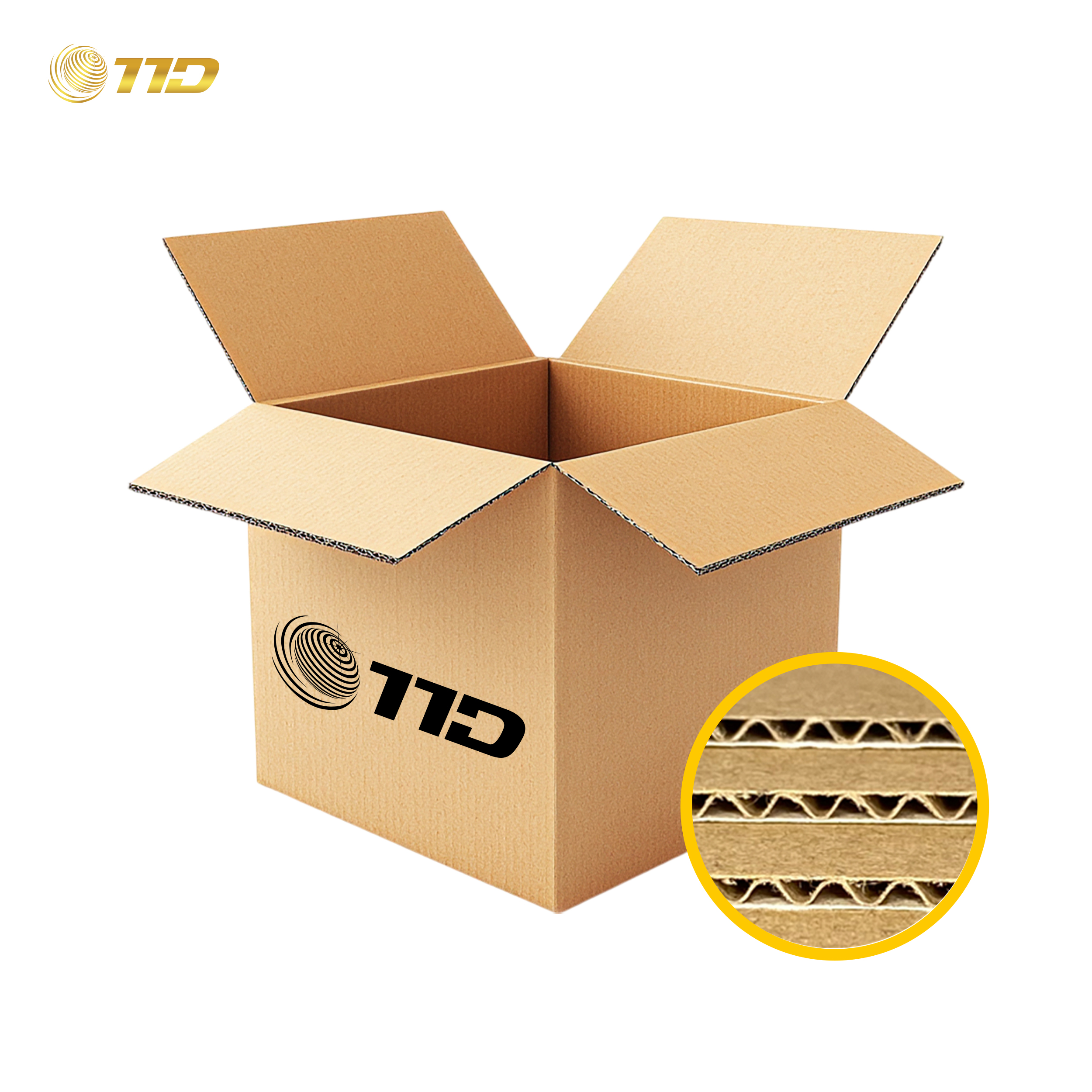 Thùng carton 3 lớp sóng B